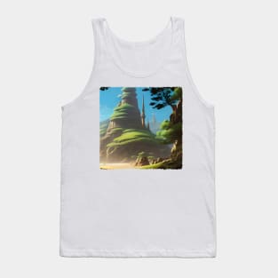 Eldritch Dreamscapes (26) - Fantasy Landscapes Tank Top